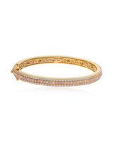 Timeless Sparkle Vermeil Bracelet - Pink Opal