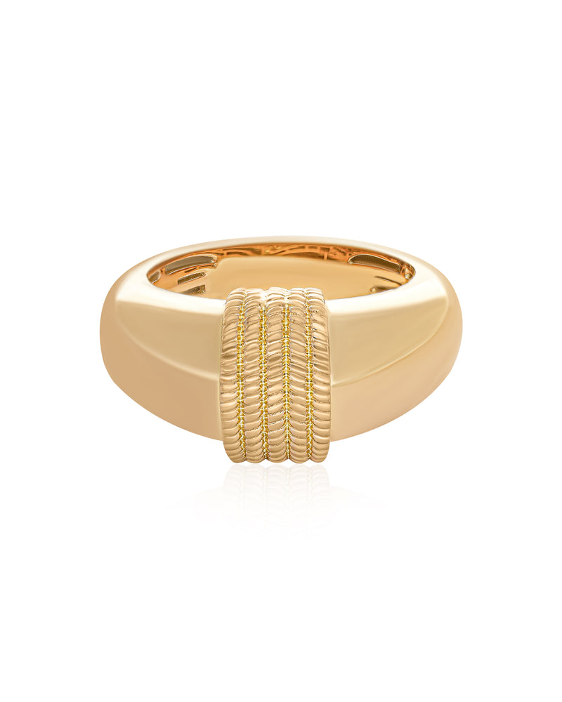 Naia Vermeil Dome Ring