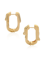 Molten Monroe Vermeil Link Hoops