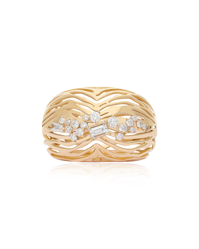 Rivulet Dome Ring