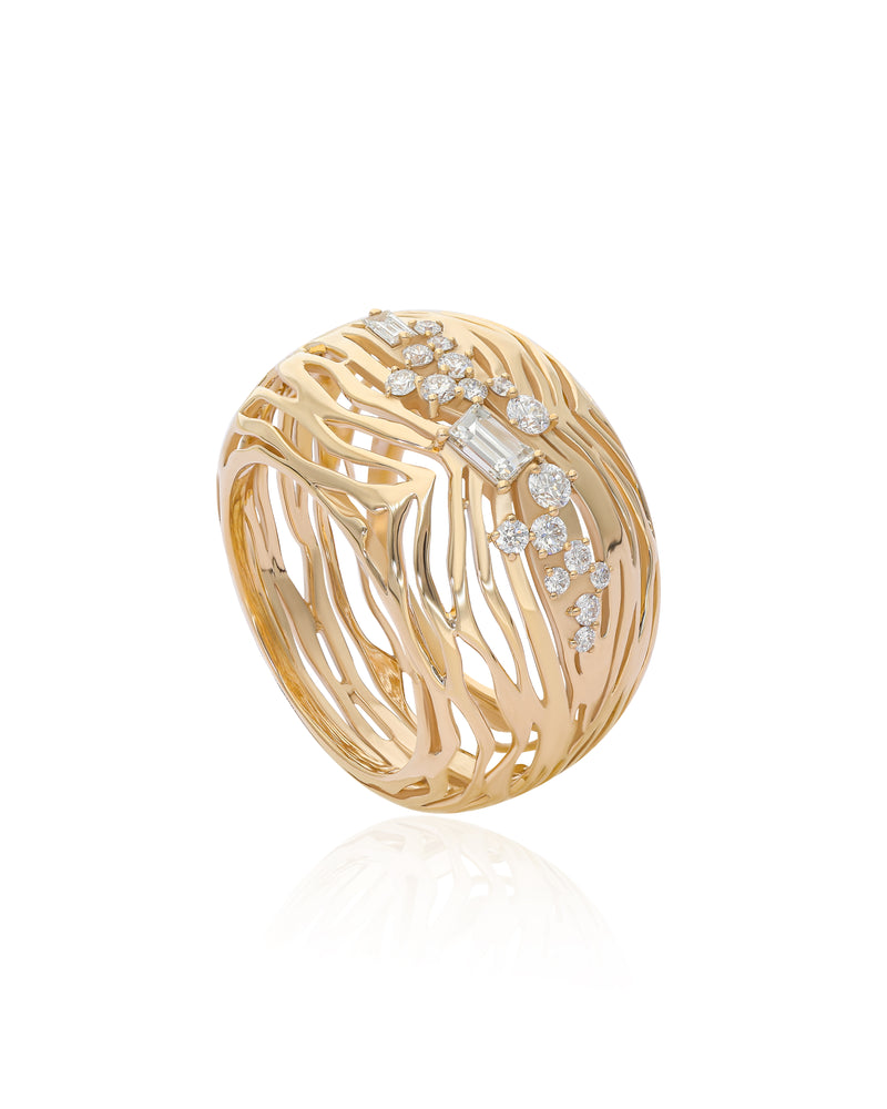 Rivulet Dome Ring