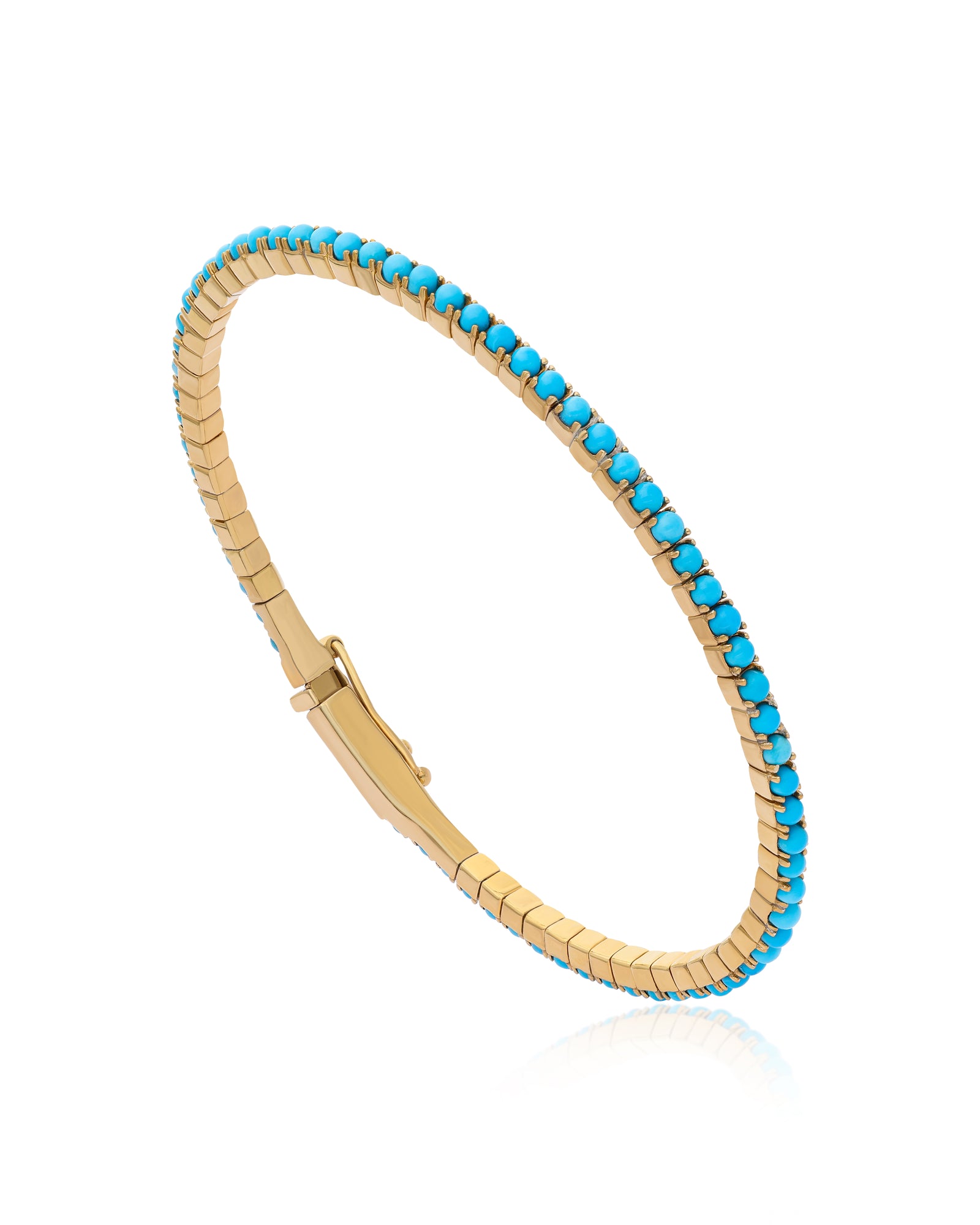 Timeless Flex Turquoise Bangle – Preeti Sandhu Jewelry