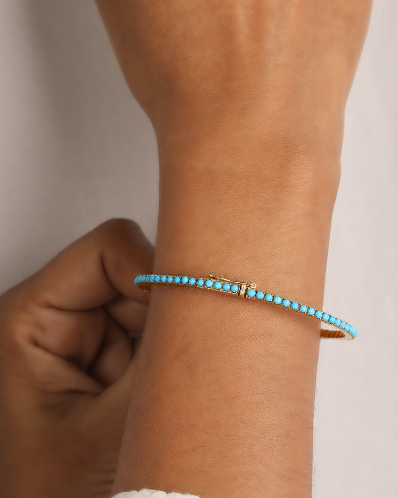 Timeless Flex Turquoise Bangle