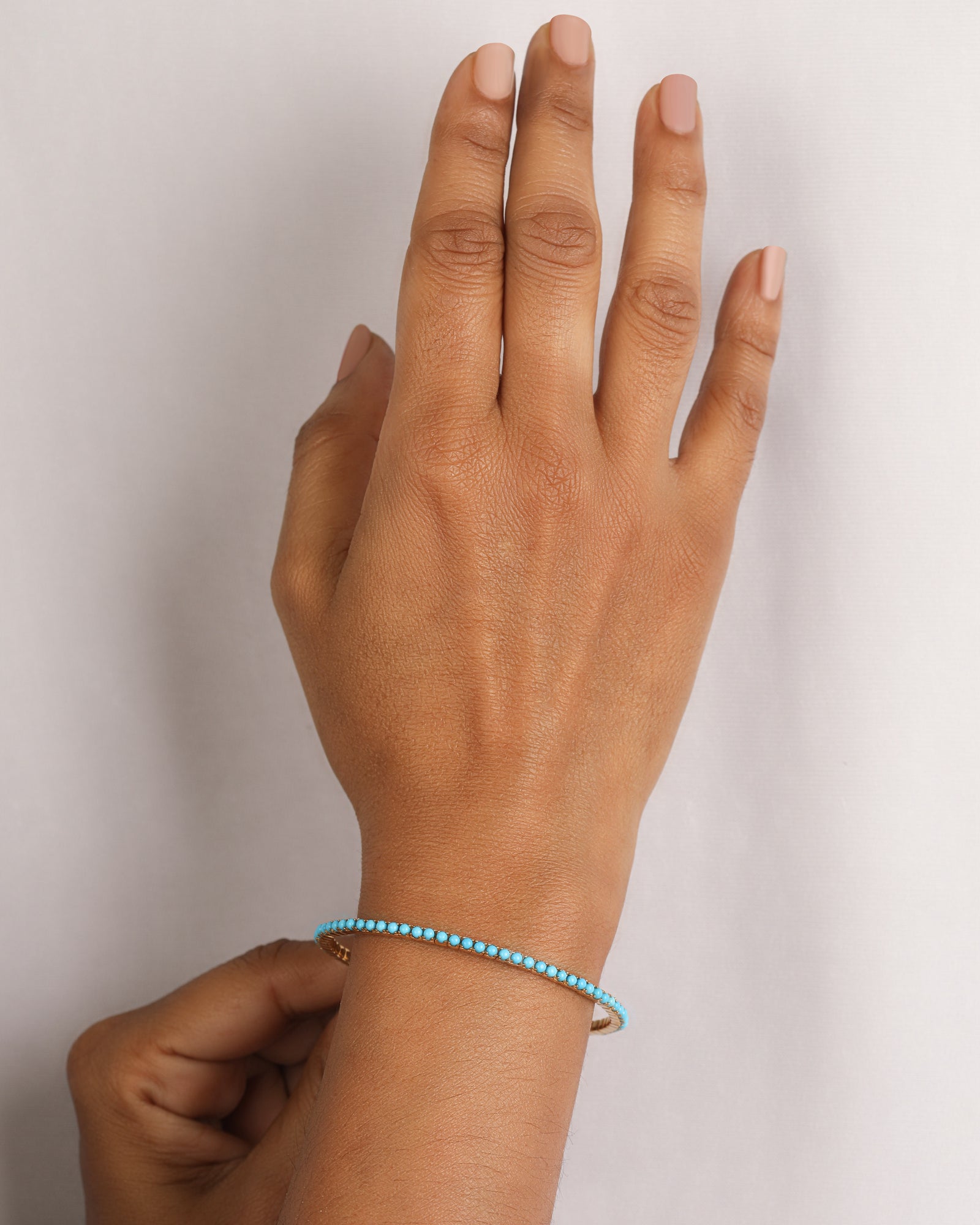 Timeless Flex Turquoise Bangle – Preeti Sandhu Jewelry