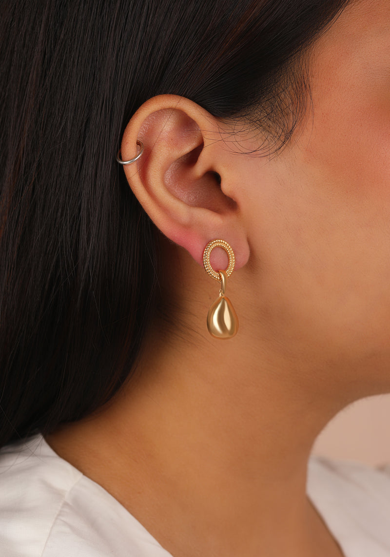 Naia Vermeil Drop Earrings