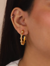 Naia Twist Vermeil Hoops