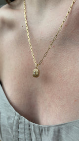 Rivulet Promise Charm Necklace
