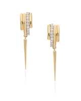 Ethereal Venetian 14k Gold Danglers