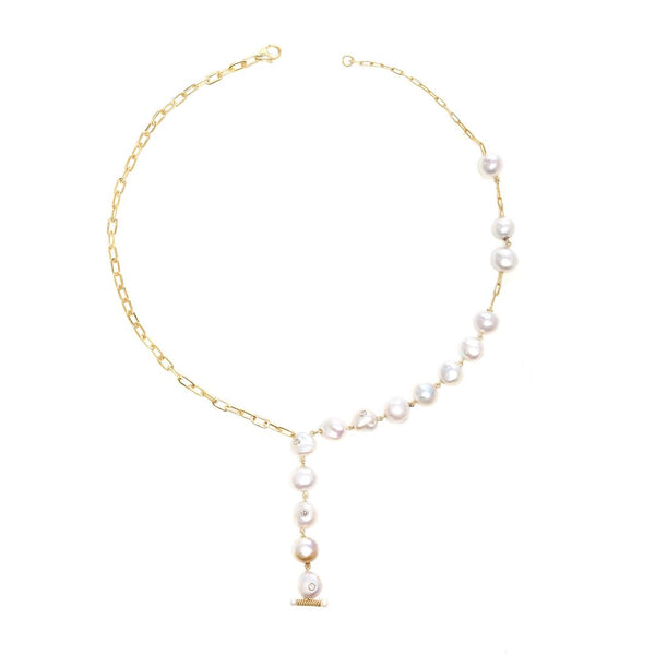 Keshi Perle Voyage Vermeil Necklace