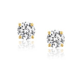 Sparkly Vermeil Studs