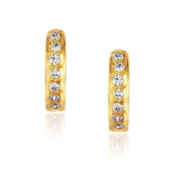 Sparkles Mini Vermeil Hoops