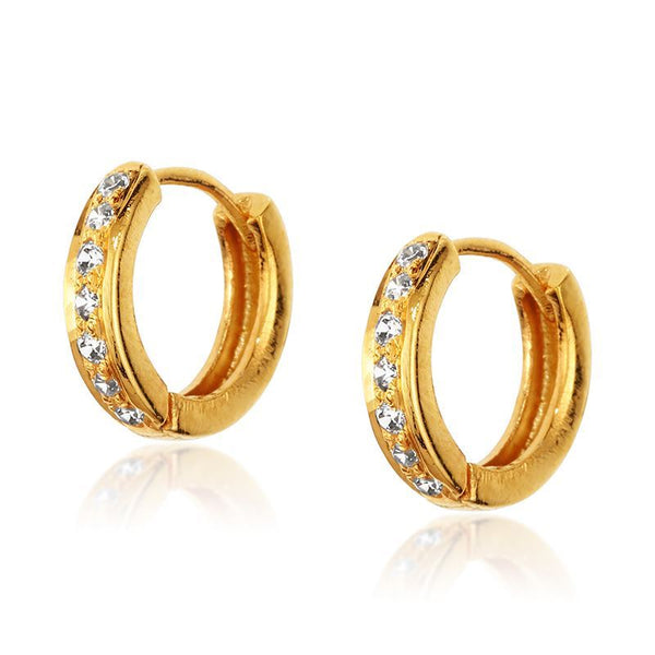 Sparkles Mini Vermeil Hoops