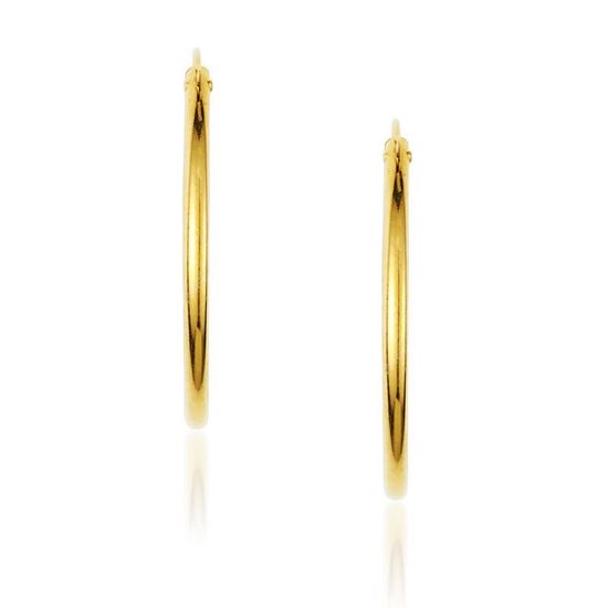Classic Endless Vermeil Hoops