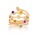 Mystique Multi-Stone Vermeil Ring