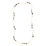 Mosaic Semi-Precious Stone Vermeil Necklace