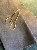 LA Vermeil Hoops
