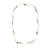 Mosaic Fleur Vermeil Necklace