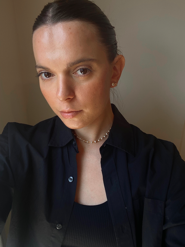 Cleo Keshi Pearl Vermeil Necklace