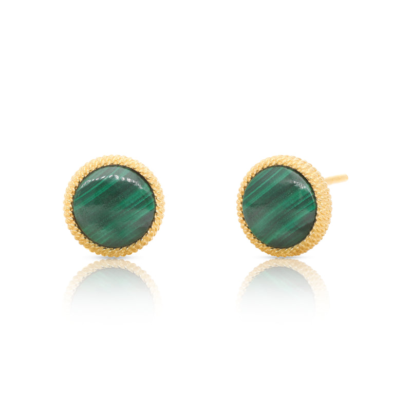 Ara Woven Gold Studs