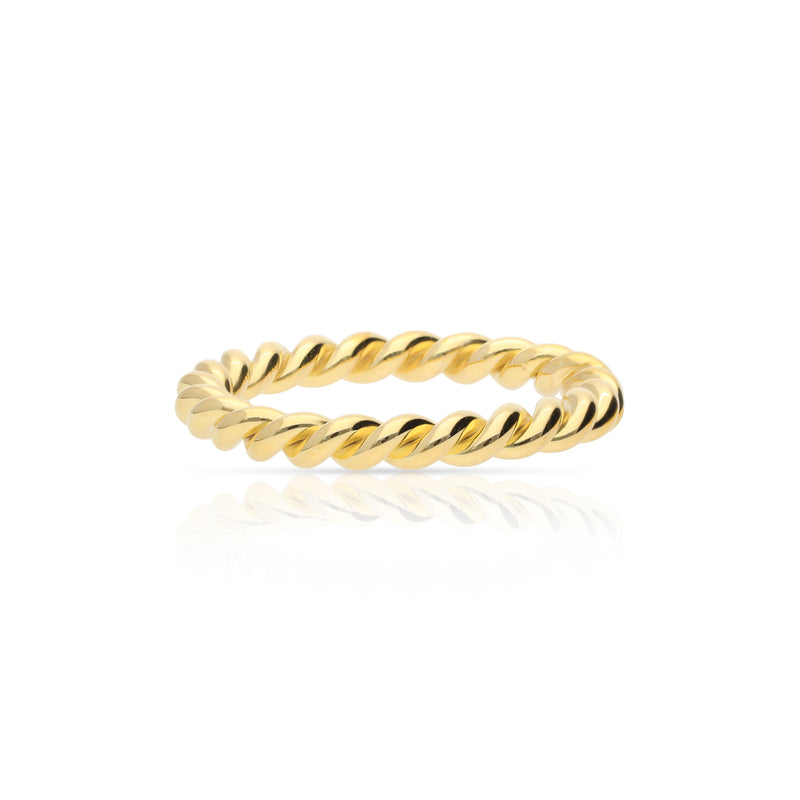 Sofia Twisted Wire Rings - Chunky