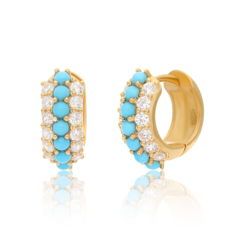 Timeless Sparkle Huggies - Turquoise