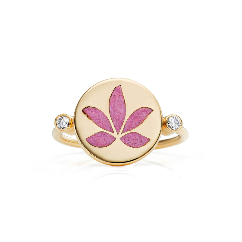 Lotus Signet Ring