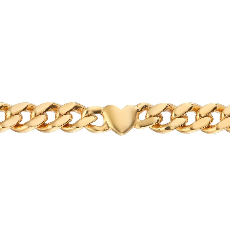 Promise Curb-chain Bracelet