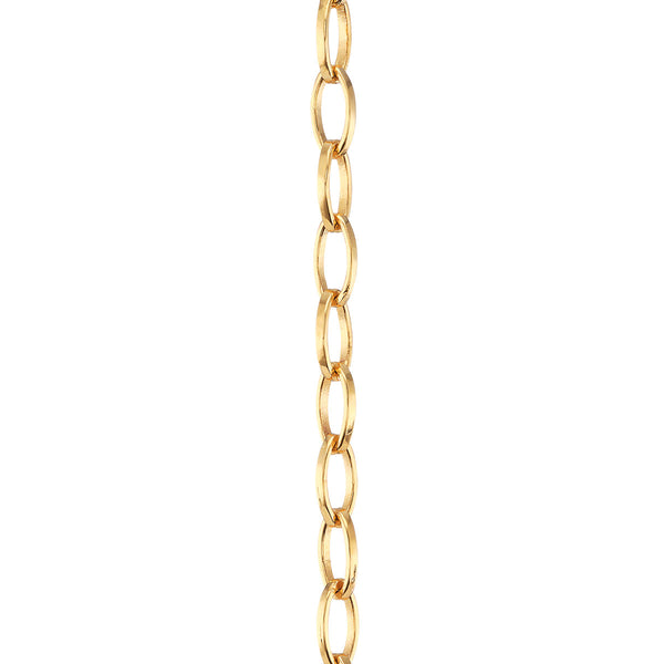 Oval Links Vermeil Gold Bracelet