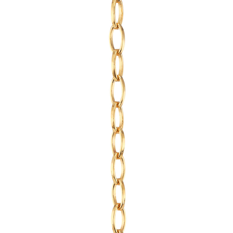 Oval Links Gold Bracelet