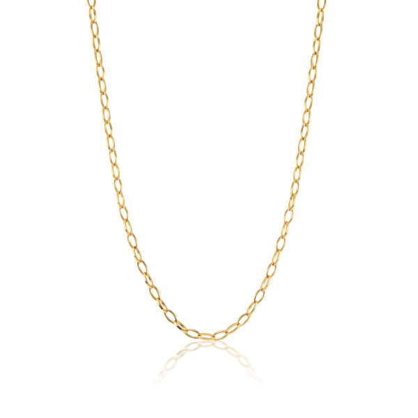 Oval Links Gold Chain