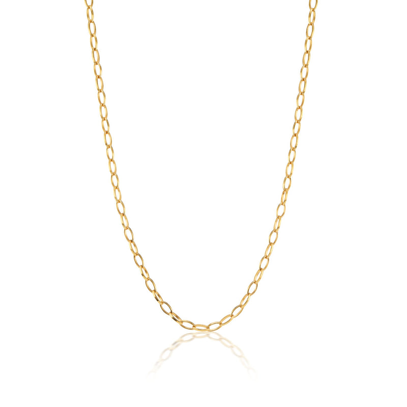 Oval Links Gold Chain