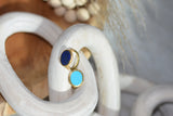 Ara Turquoise Vermeil Woven Ring